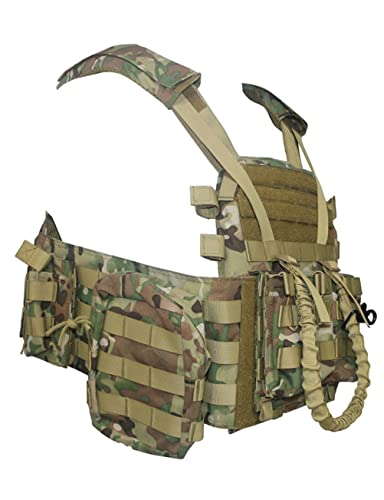 Quick Release Tactical Vest (Multicam) #TOP4
