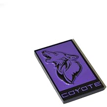 GT350 Howling Coyote Emblem Purple | OEM-Quality Mustang Badge