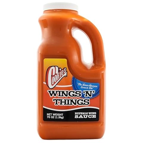 Cookies Wings N Things Buffalo Wing Sauce, 70 Ounce Cover