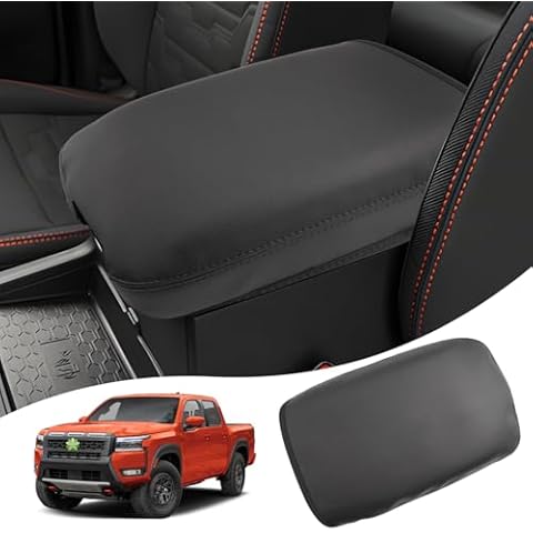 Ruiya 2024 Frontier Armrest Cover,for Nissan Frontier 2024 Accessories Center Console Cover 2024 Frontier Armrest Cover Protector Compatible with 2022 2023 2024 2025 Nissan Frontier S/SV/Pro-X/Pro-4X Cover