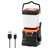 Construction durable et robuste : Fabriquée à partir de matériaux ABS et PC résistants, notre lampe de camping LED est conçue pour résister aux intempéries et à une utilisation intensive, garantissant des performances fiables. Prêt à relever tous les défis que la nature vous lance pour que vous puissiez vous concentrer sur le plaisir de passer un bon moment.