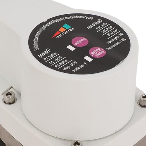 Bomba de presión de agua automática para solucionar la falta de fuerza en tu ducha de casa 8