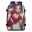 Anime Cute Girl Red Dress
