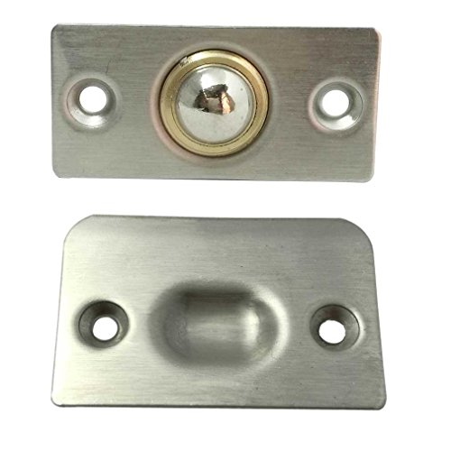 Smbbit Ball Catch Adjustable Ball Catch,Ball Catch Door Hardware,Cabinet Catch 2-1/8-Inch (2Pack) - Thumbnail 2