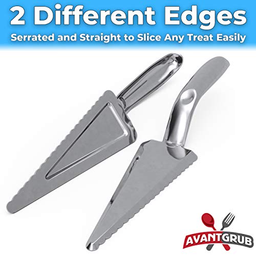Heavy Duty, Recyclable 10" Dessert Servers 6 Pack. Perfect For Serving Pie, Cake And Pizza. Best Disposable Plastic Cutters For A Wedding Or Birthday Party. Great Shovel Slicers For Catering Events #TOP7