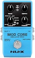 8 distinct modulation effect models Analog dry signal path for low noise and zero latency Mono or stereo output Built-in send-return loop 4 parameter control for effect settings Power supply - 9Vdc power adaptor (Required/not supplied)