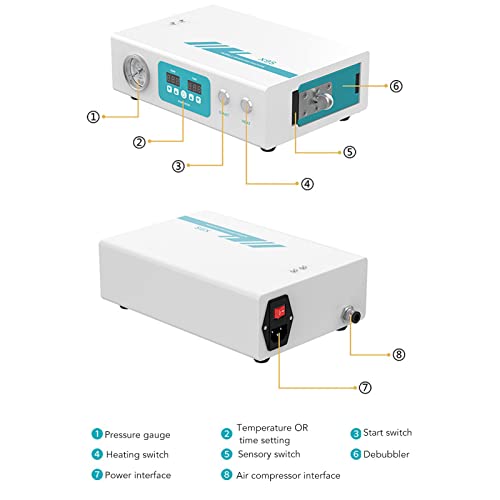 Mini máquina removedora de bolhas lcd, máquina removedora de bolhas lcd segura de alta pressão 500 w
