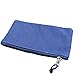 Produktbild Joyfeel Buy 1 Stück Reißverschluss Mäppchen Teenager Schule Stift Tasche Streifen Blau Leinwand Federmäppchen für Büro/Schule