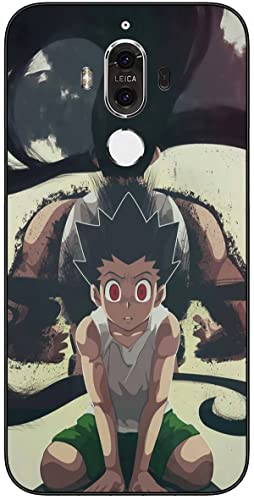 Kompatibel mit Huawei Mate 9 Hunter x Anime Cool Hunter 157 Hülle Weiche Slim Fit TPU Schutzhülle Silikon Cover Handyhülle Schwarz Cover
