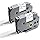 TZe-231 Replace for Brother P Touch Label Maker Tape 12mm 0.47 Laminated White，Tze-2312pk Black Ink on White Tape for PT-H103