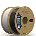 Fugacity PLA Filament 1.75mm, Black & White 3D Printer Filament 1KG Spool, Dimensional Accuracy +/- 0.02mm, Enhanced Printing Effect Fits Most FDM 3D Printers (Black & White, 2 Pack)