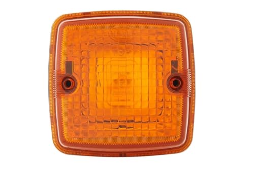 HELLA 2BA 003 014-111 Blinkleuchte - 12/24V - Anbau - Lichtscheibenfarbe: gelb - vorne/links/rechts
