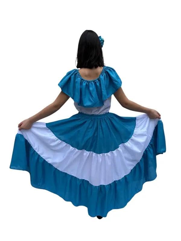 Honduras Traditional Women Fiesta Dress3