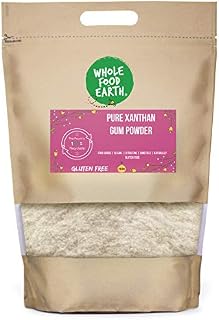 Wholefood Earth Pure Xanthan Gum Powder 250g | Food Grade | Vegan | Extra Fine | GMO Free