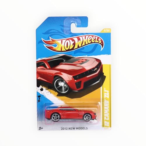 Hot Wheels 2012 New Models 12 Camaro ZL1 Rojo miniatura 1