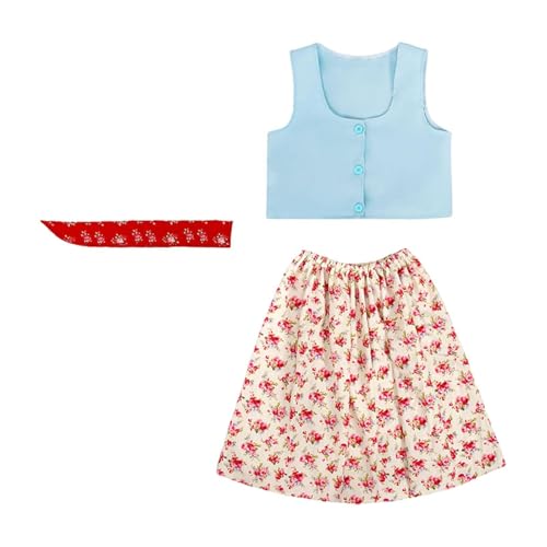 rockible Cosplay Day Costume Cosplay Outfit Carino per la Scuola di Halloween, da 105 a 115 Cm