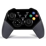 Qingta Wireless Game Controller for Nintendo Switch Rechargeable Gamepad Support PC (Windows 7/8/10) with LED Light Portable Gaming Joystick Handle black