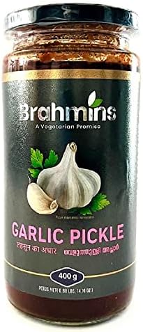 Garlic Pickle Kerala Achar 400gms Brahmins
