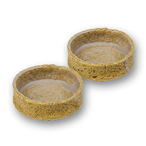 Dessert-Tartelettes aus Graham Crackern, gecoated, Ø55x17mm h, 100 St