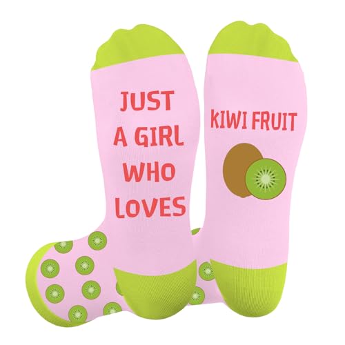 Dayofun Kiwi Fruit Gifts for Women,Kiwi Fruit Socks - Funny