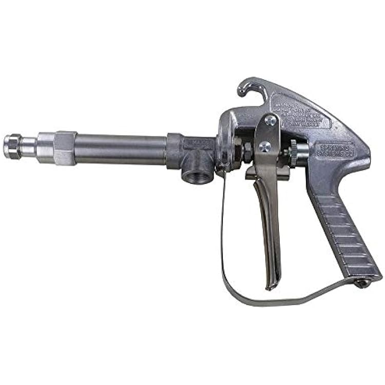 TeeJet AA43HA-AL8 GunJet Aluminum Spray Gun with D2 Hardened Stainless Steel Disc (Bundle, 2 Items)