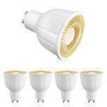 ezmyma Led Gu10 Bulbs Cool White 4000K,12w gu10 Led Reflector Lamp 1150lm Equivalent 110W Halogen,Wide Beam 120°Spot,No Dimmable,4 Pack