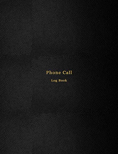 Phone call log book: Phone call message log for telephone operators in offices, agencies, receptionists and call centres | Inbound and Outbound Call Tracker