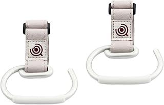 Zerodeko 2 Pçs Carrinho De Bebê Pendurar Sacos De Fraldas Ganchos De Sacos De Fraldas De Bebê Ganchos De Liga De Alumínio Carrinho De Carrinho Gancho Mochila Mochila Saco De Fraldas