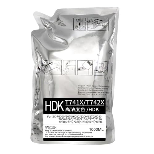 Encre sublimation T7411 T741X haute densité pour des noirs profonds et durables