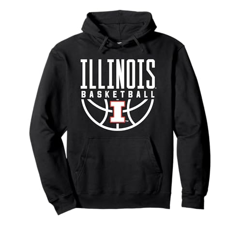 University of Illinois Fighting Illini Basketball Arch Pullover Hoodie