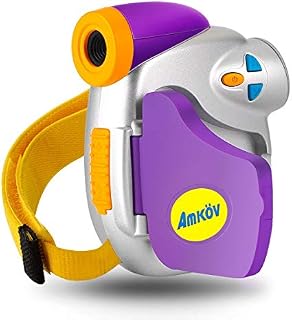 OHPA Digital Video Camera for Kids, AMKOV Kids Camcorder, 1.5 Inch Full-Color TFT