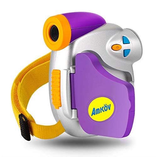 OHPA Digital Video Camera for Kids, AMKOV Kids Camcorder, 1.5 Inch Full-Color TFT