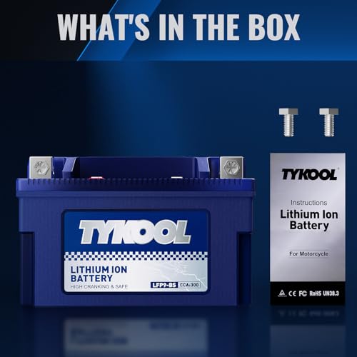 Tykool 12V5AH Ytx9-Bs 300Cca 12V 5Ah Lithium Lifepo4 Powersports Battery thumb #6