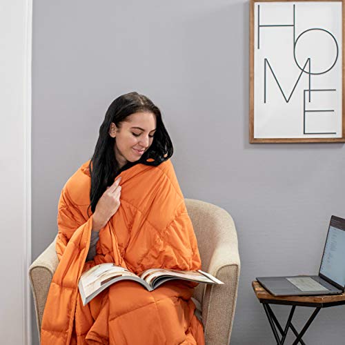 Superior Quilted Microfiber Weighted Throw Blanket #TOP1