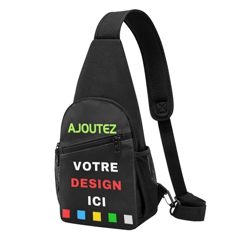 Sling bag homme personnalisé pour la course à pied et la randonnée en toute liberté