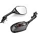 2x Carbon Style Integrated Turn Signal Side Mirror Blinker For Motorcycle Racing Sport Bike Suzuki 06 07 08 GSXR-600 GSXR-750 GSXR-1000