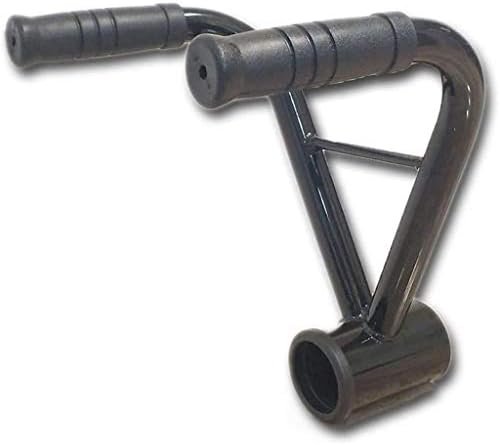 YCDJCS Landmine Attachment for Barbell V-Shaped Rowing Handle Core Strength Training Equipment for Home Gym…