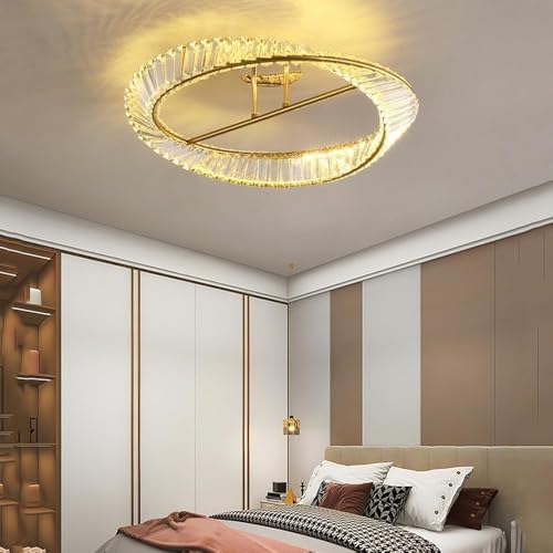 Plafonnier en cristal LED dimmable à intensité variable continue - 3