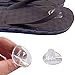 3 Pairs Non-Slip Silicone Thong Sandal Toe Guards Cushions Anti-Skid Flip-Flops Toe Protectors Transparent