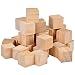 FOCCTS 200 PCS Cubi di legno 1x1 cm, blocchi di legno non finiti per l'artigianato del legno, blocchi quadrati di legno, ottimi per docce bambino, puzzle, artigianato e progetti fai-da-te