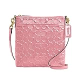 COACH Crossgrain Leather Kitt Messenger Bag, B4/True Pink