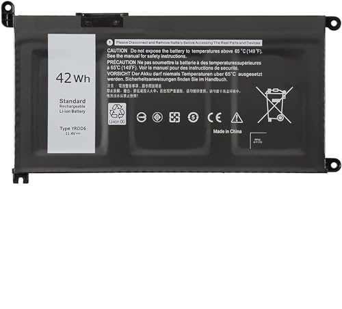 Image of Wefly YRDD6 1VX1H Laptop Battery Compatible for Dell Vostro 3491 5481 5581 5490 5590 Series Laptop Battery