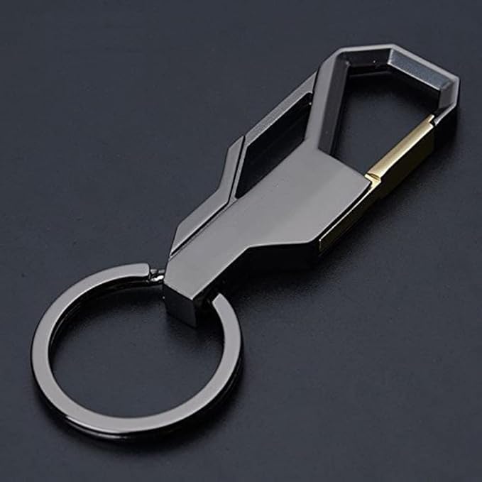 Stainless Steel Keyring Heavy Duty Car Keychain For Men & Women Key Holder Organizer For Car Bike Home Office Stylish & Durable Key Chain With Secure Lock Clip For Daily Use-image-19