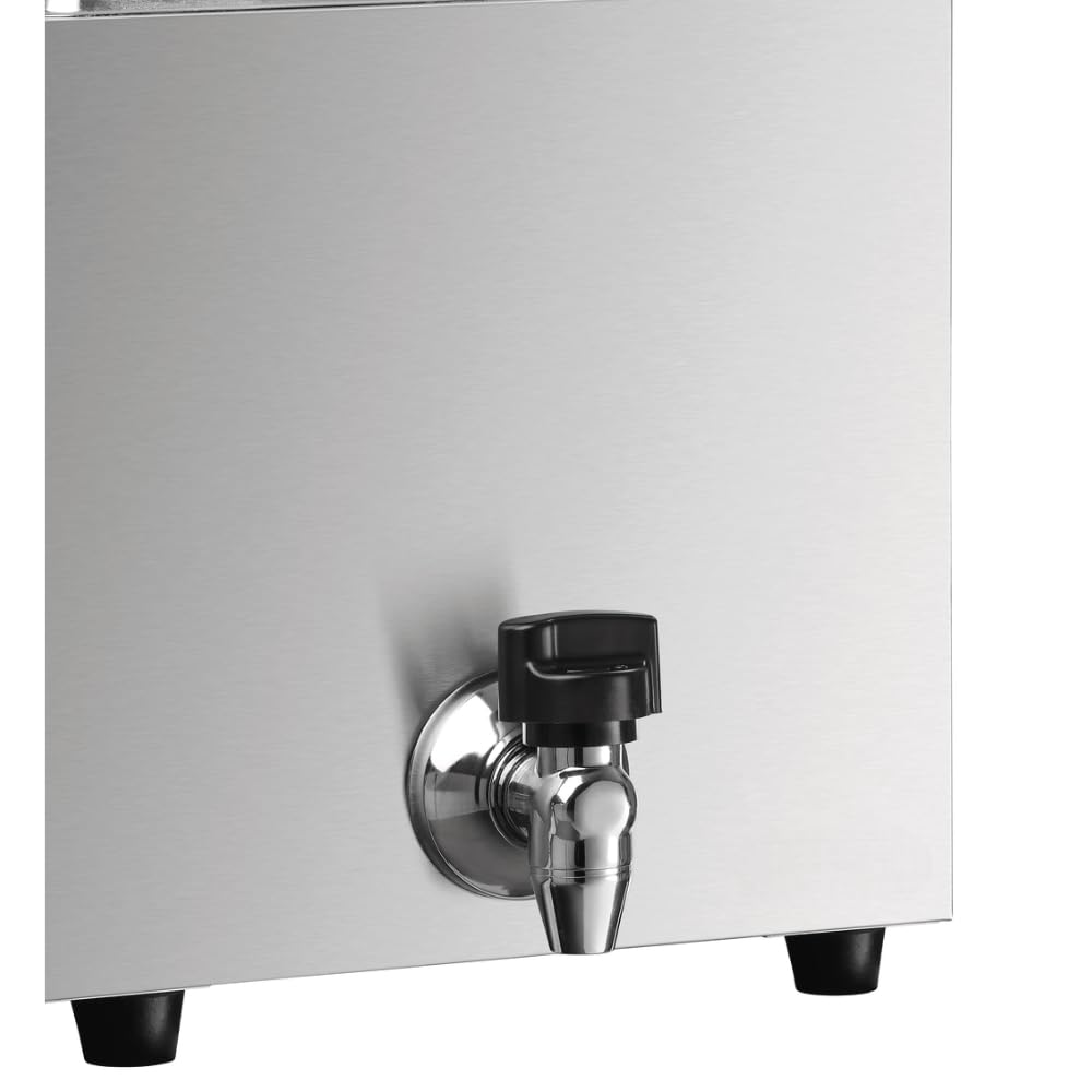 MBH Friggitrice professionale da 9 litri Friggitrice elettrica con controllo digitale per alberghiera.