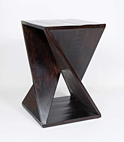 Jofran Global Archive Jasper Modern Wood Table, Espresso #TOP6