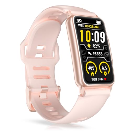Smart Watch Fitness Tracker with 24/7 Heart Rate, Blood Oxygen Blood Pressure Monitor Sleep Tracker 120 Sports Modes Activity Trackers Step Calorie Counter IP68 Waterproof for Andriod iPhone Women Men