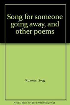 Paperback Song for someone going away, and other poems Book