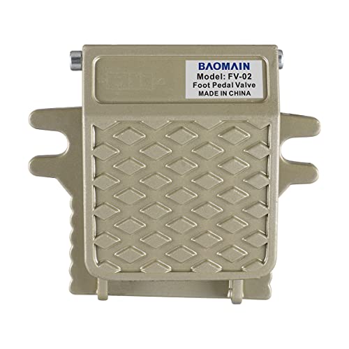 Baomain Pneumatic Foot Pedal Valve FV-02 2 Way 2 Position 1/4" PT Control Valve