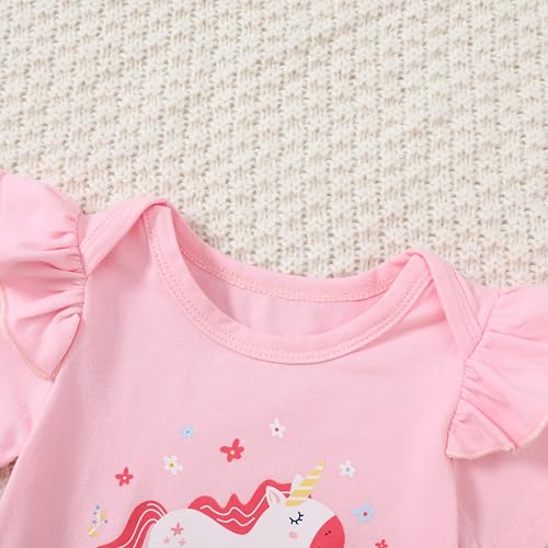 Image of DISAUR Toddler Girl Clothes Cute Leopard Ruffle Sweater Infant Girl Clothes Outfits Long Sleeve Tops Pants Set