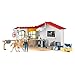 Schleich Farm World - 43 PC Veterinarian Set for Kids - Pet Veterinary Playset has Office, Vet Figurine, Horse, Dog, Cat Animal Toy and Accessories - Educational Toys for Children and Toddlers Ages 3+